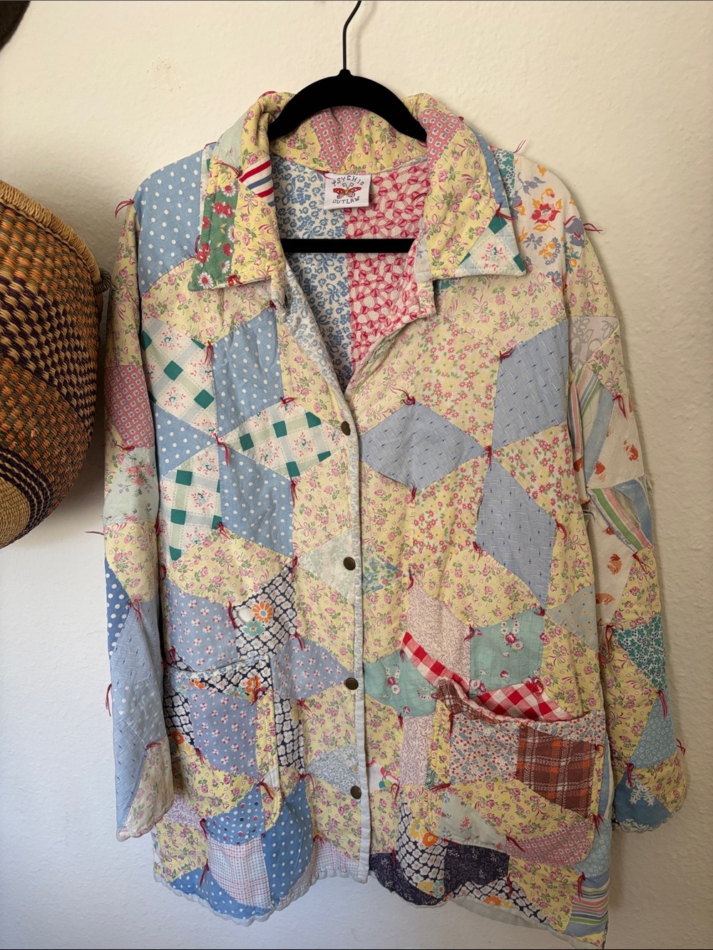 Psychic Outlaw Vintage Patchwork Quilt Coat